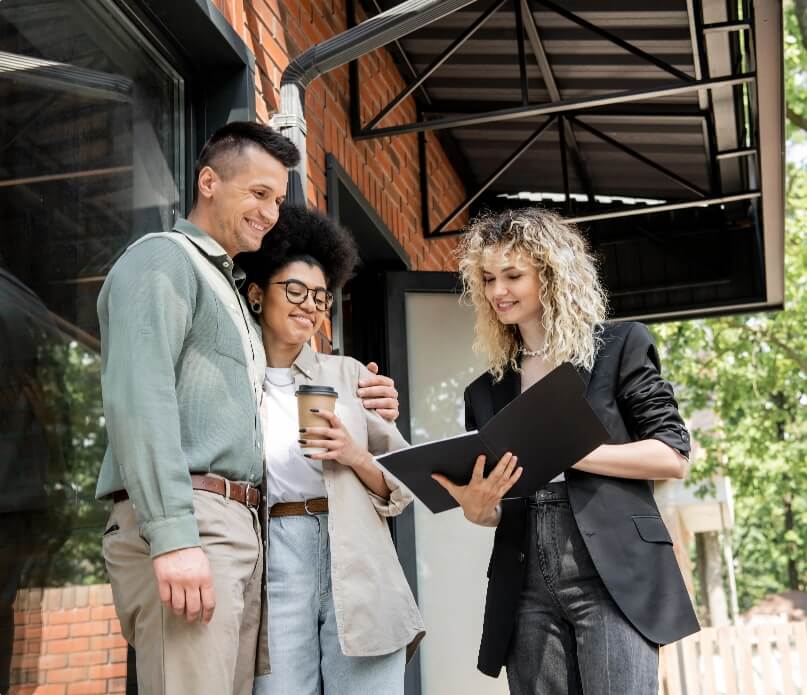 Group discussion of the property image